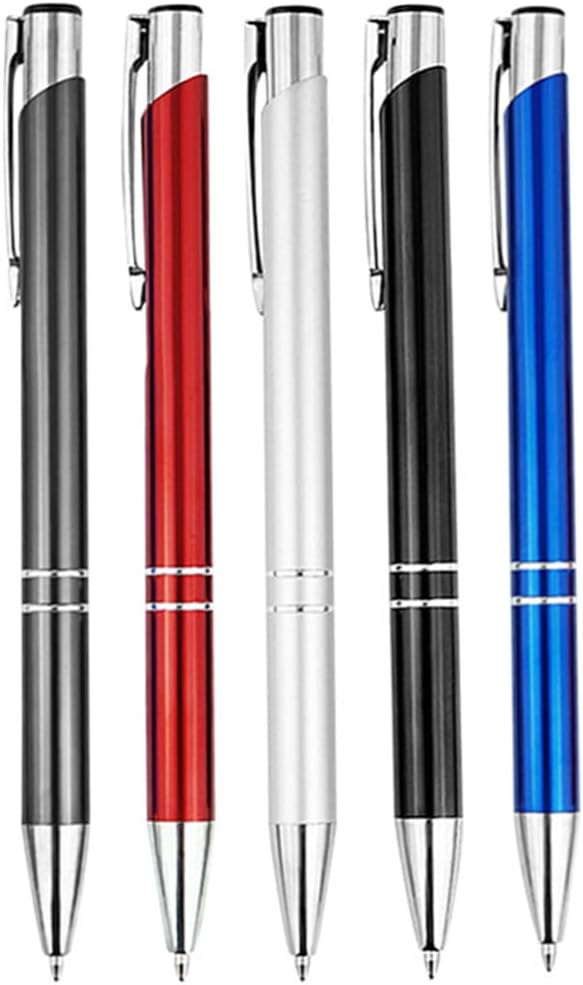 Premium Metal Ballpoint Pens –  Retractable, Quick-Dry Ink, Elegant Gift Pens