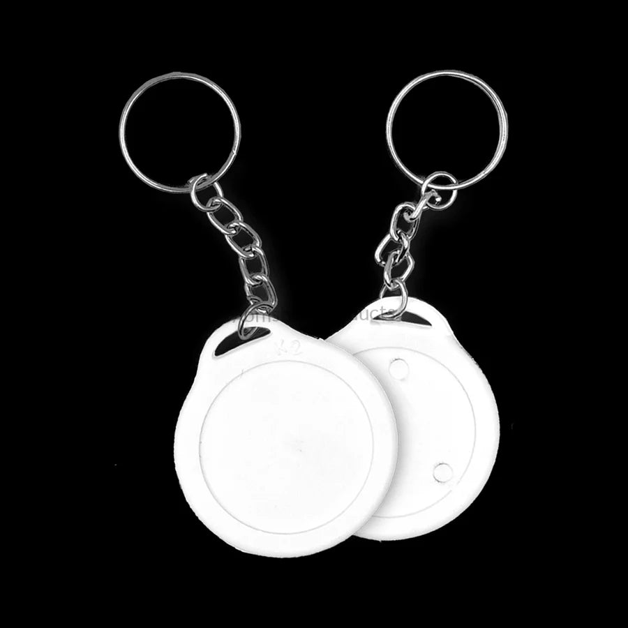 ROUND KEYCHAIN - 2 SIDE STICKER TYPE - 35X35 mm