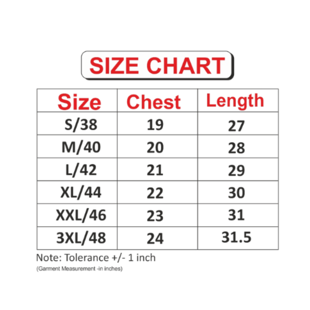 Poly Cotton T-Shirt with Custom Print