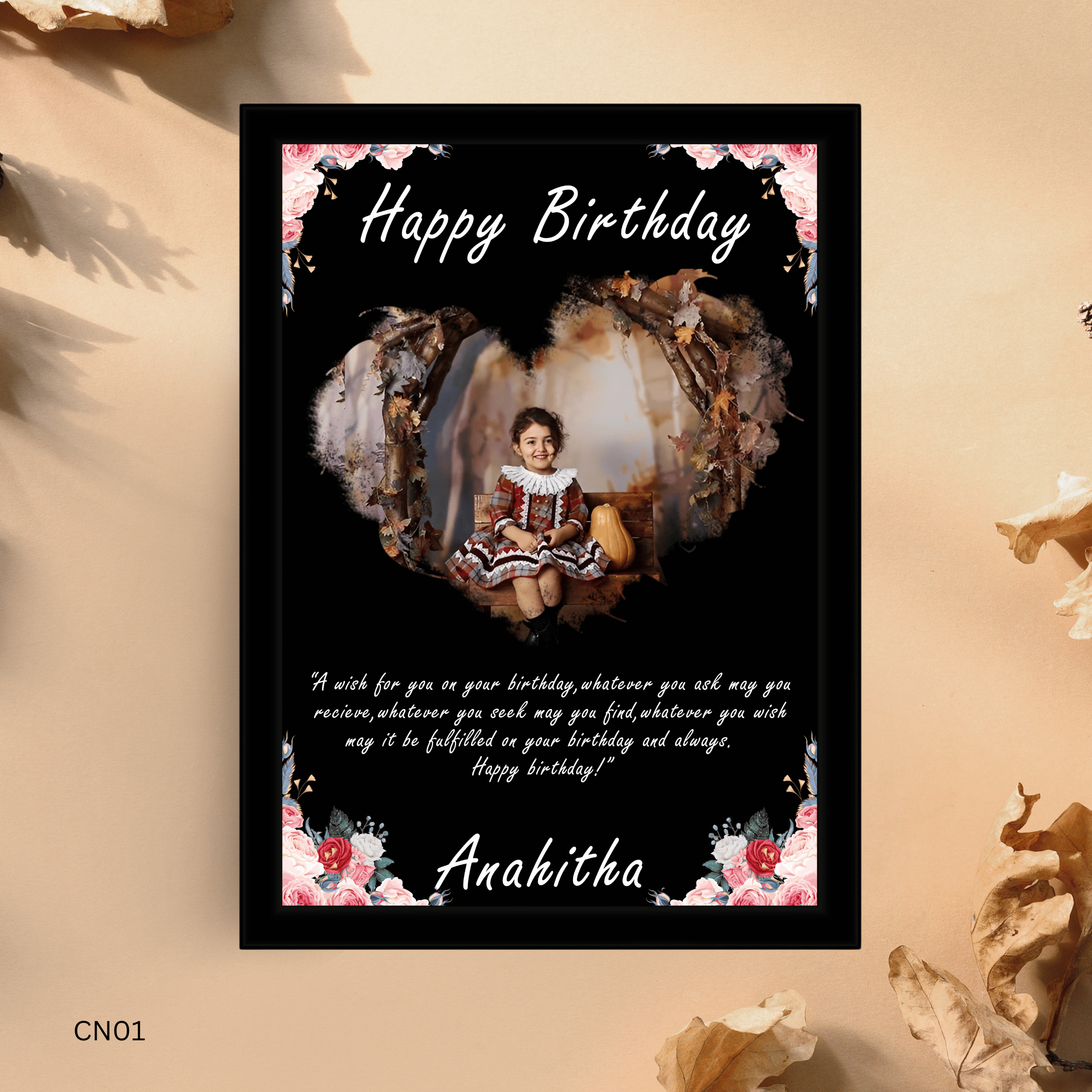 Frame of Hearts – Anniversary & Birthday Special Photo Frame