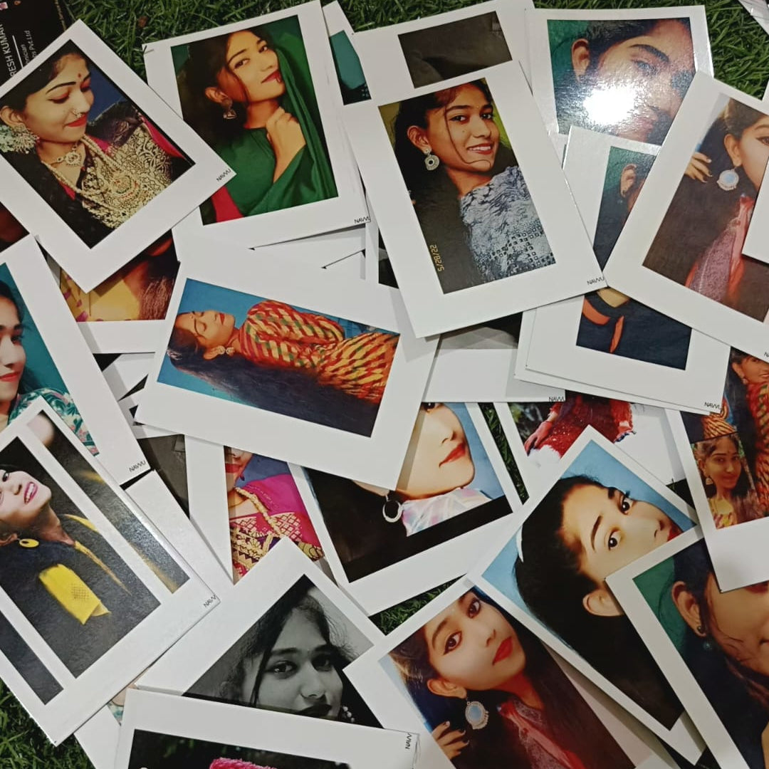 3x4 Inch Custom Polaroids – Pack of 36 (300 GSM Prints)