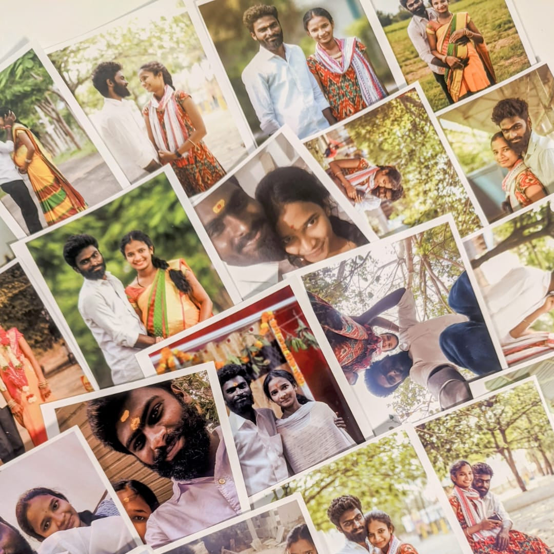 3x4 Inch Custom Polaroids – Pack of 36 (300 GSM Prints)